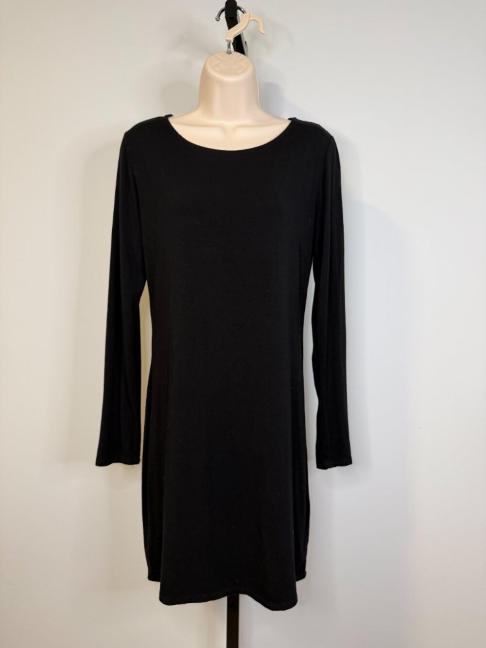 Lulus Black Long Sleeve Dresses - Size L